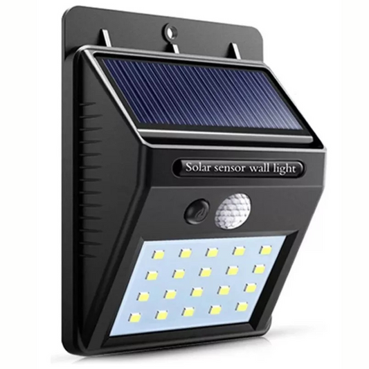 Foco Solar 64 LED con Sensor